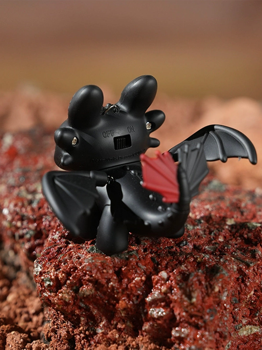 Toothless Night Fury Keychain | Bag Charm | Car Charm