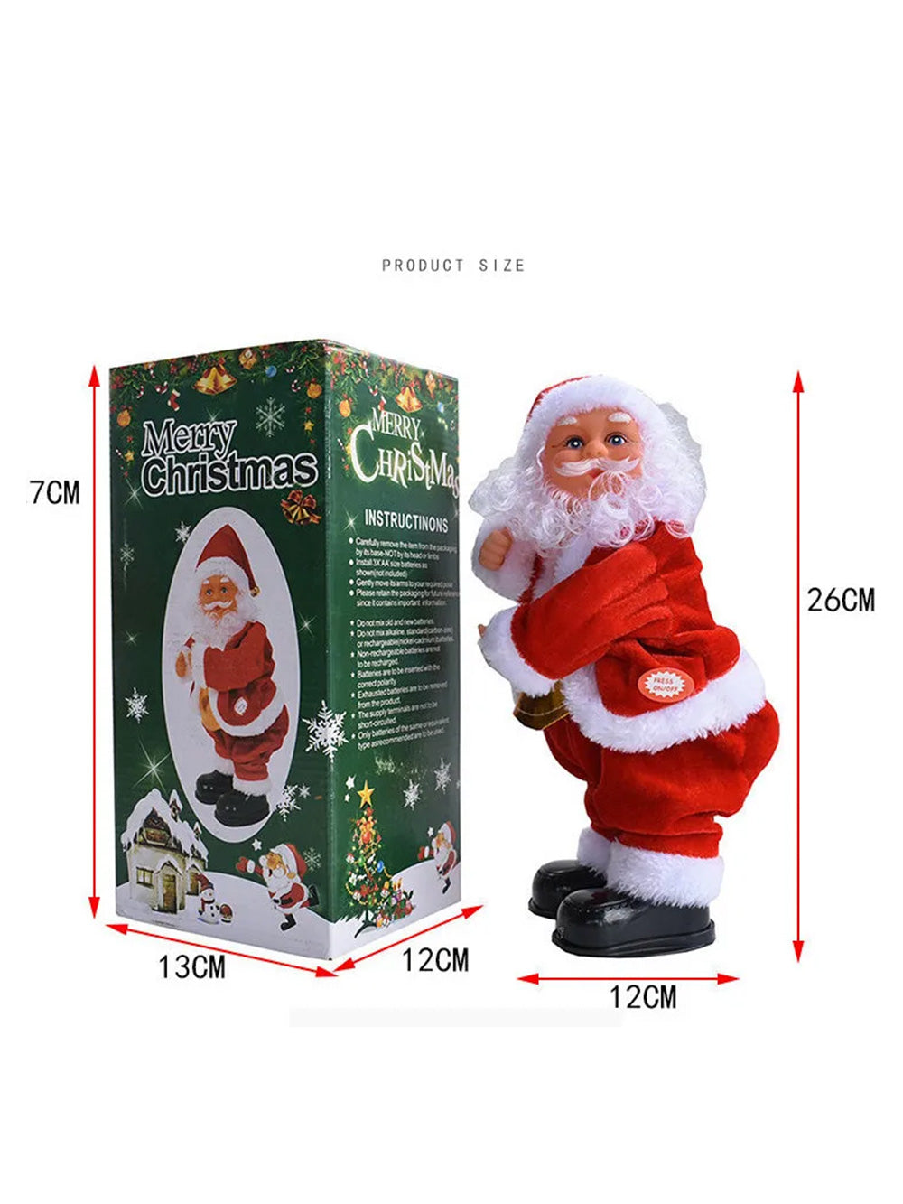 Electric Dancing Santa Claus |Musical Christmas Gifts -Doll Gifts -Christmas Toys