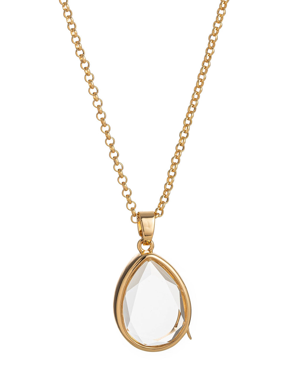 French-style niche design necklace | Luxury gift -Teardrop pendant