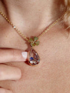 French-style niche design necklace | Luxury gift -Teardrop pendant