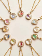 French-style niche design necklace | Luxury gift -Teardrop pendant