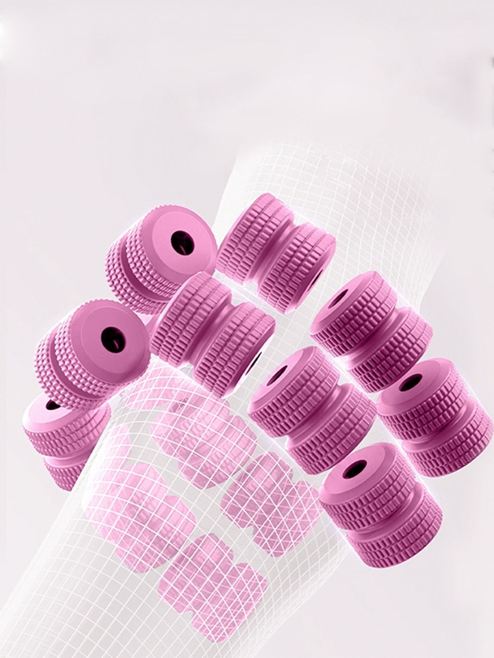 Circular massager |Leg massager - Circular roller clamp