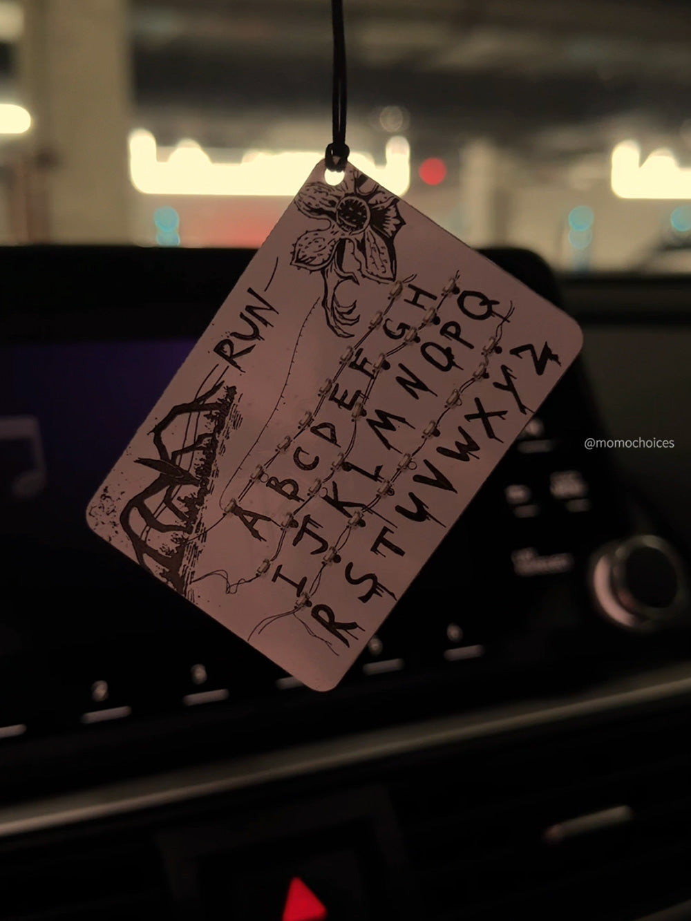 Stranger Things Merchandise | Fantasy Luminous Car Pendant | Creative Bag Charm |Light-Up Keychain