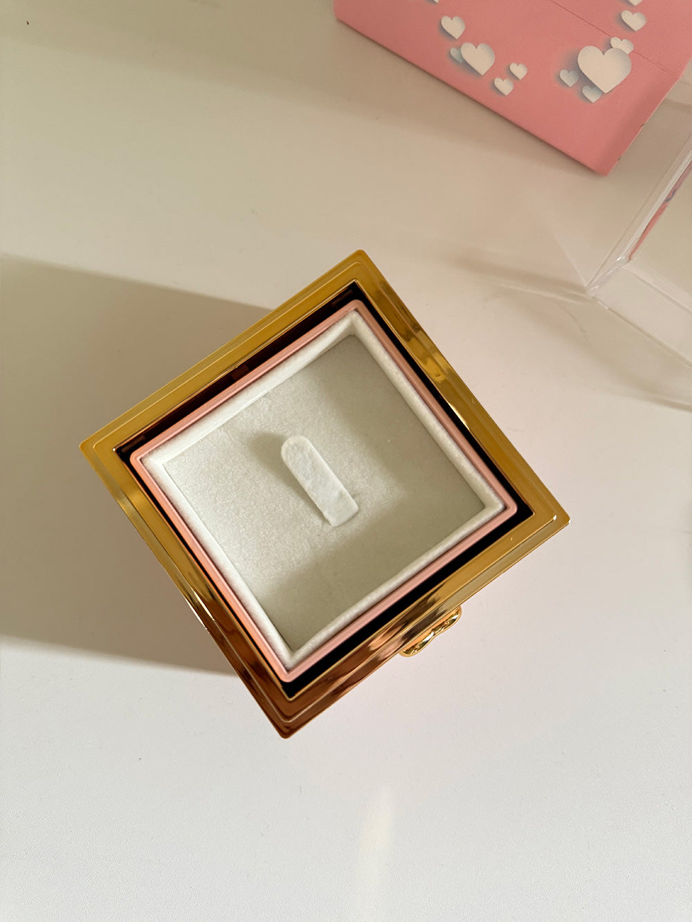 Flip-open ring box |Surprise box |Creative jewelry box |Reversible necklace box