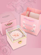 Flip-open ring box |Surprise box |Creative jewelry box |Reversible necklace box