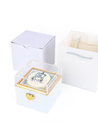 Flip-open ring box |Surprise box |Creative jewelry box |Reversible necklace box