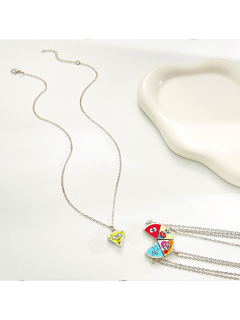 Necklace|Accessory Set for Four Best Friends (Sisters)