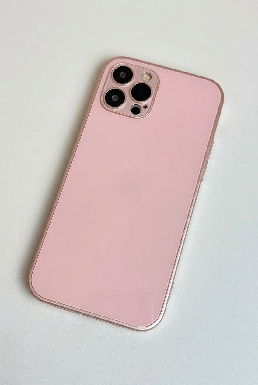 Pink iPhone case 1002 | L series (subject to the video)