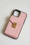 Pink iPhone case 2006 | Accordion card holder (subject to the video)