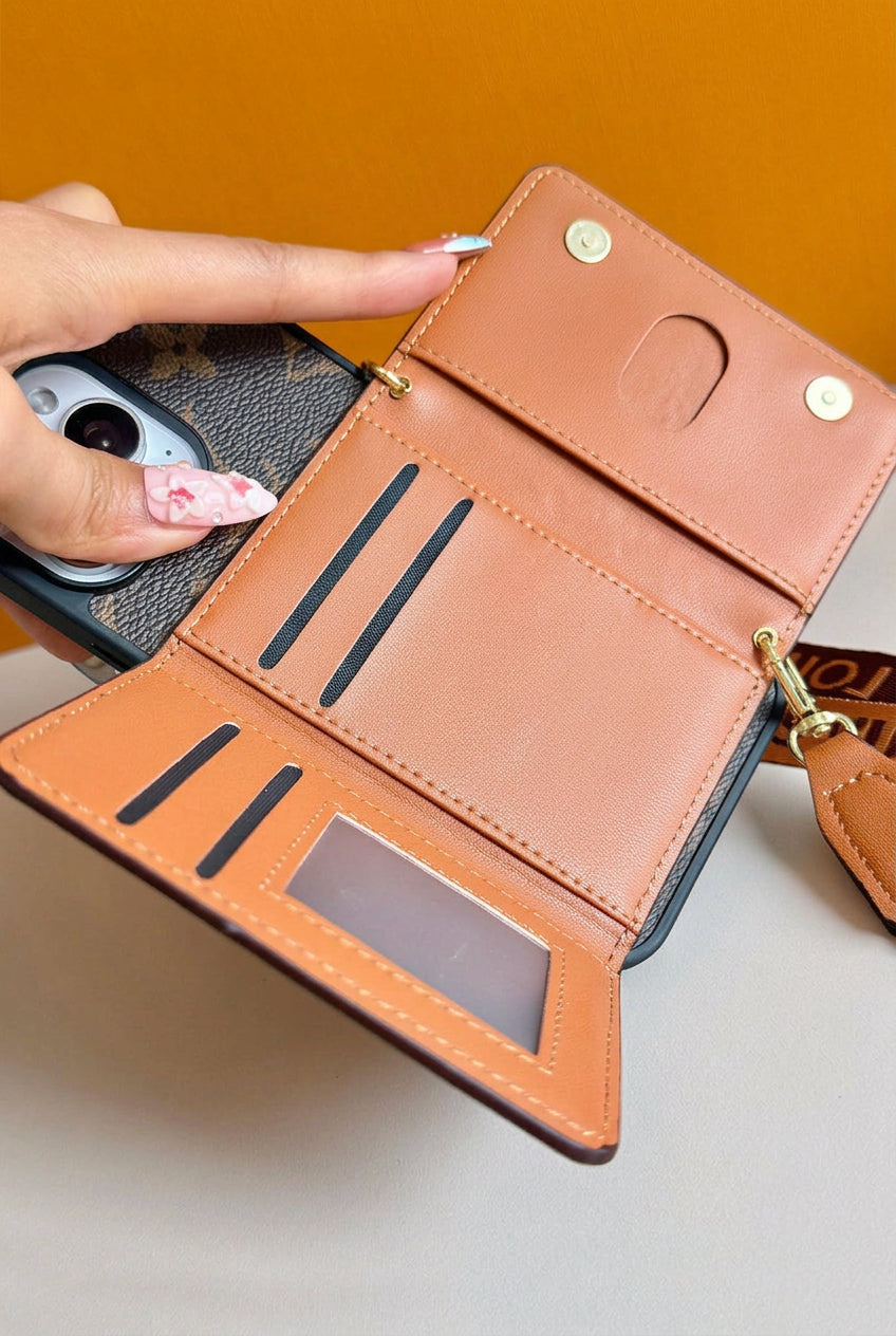 L series Phone case 1052 | with card holder (subject to the video)