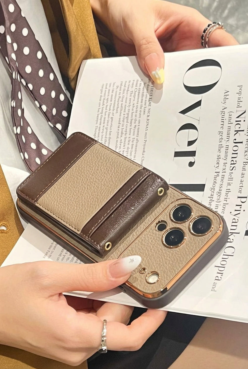 L series Phone case 1059 | with card holder (subject to the video)