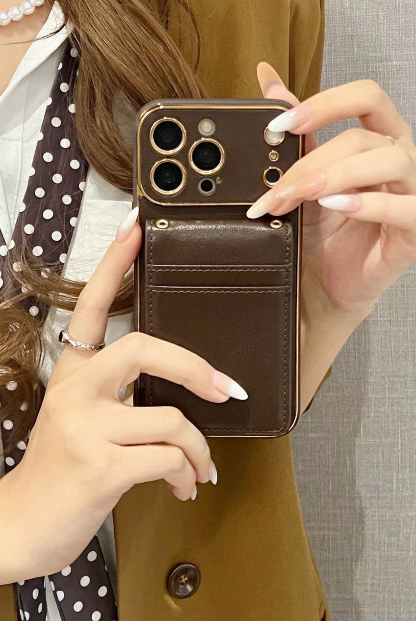 L series Phone case 1059 | with card holder (subject to the video)