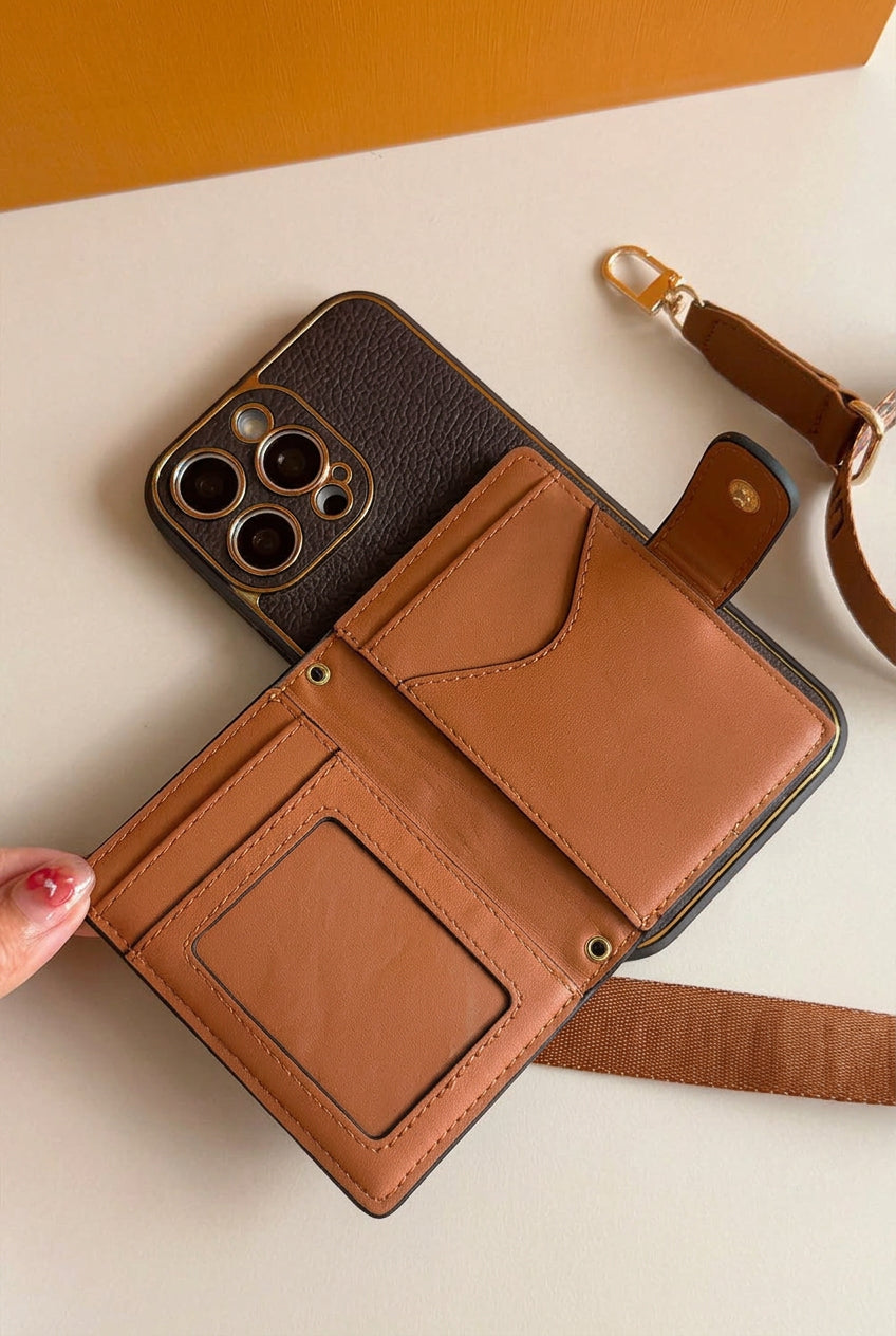 L series Phone case 1090 | with card holder (subject to the video)