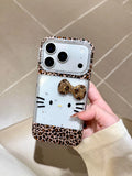 Hellokitty Leopard Print Clear Cute Kawaii Phone Case #20260111