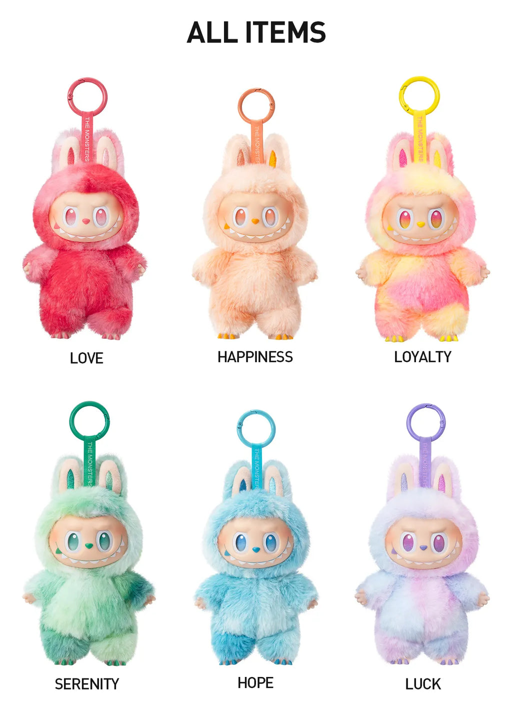 Big into Energy Series-Vinyl Plush Pendant Blind Box